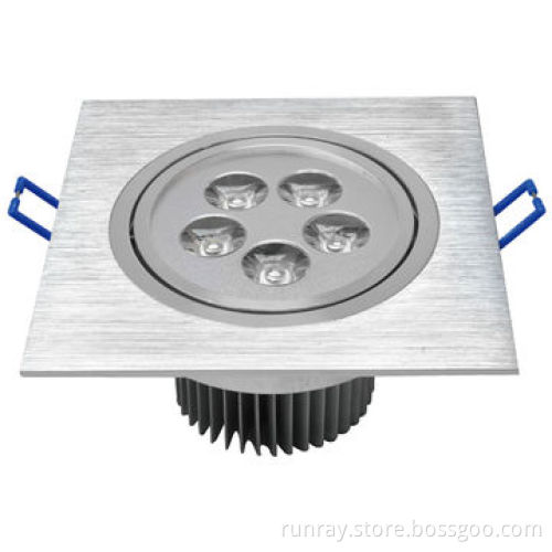 5W LED Downlight, 85-265V AC or 12-24V DC, Bridgelux/Epistar Chips 90-110lm/W, CE, ISO:9001 Factory